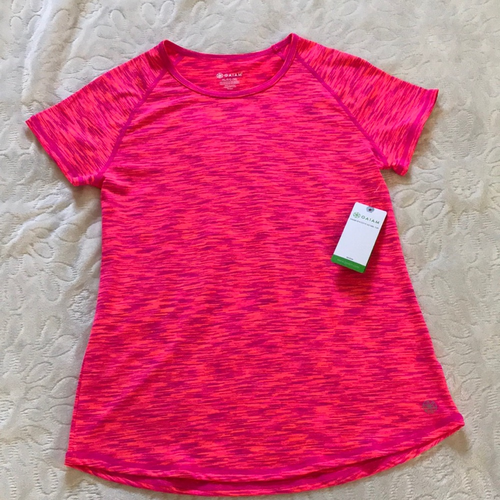 Pink/Orange Athletic Tee